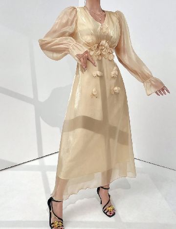 Rochie lunga SHEIN, galben