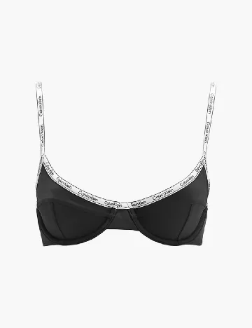 Sutien de baie Calvin Klein, negru