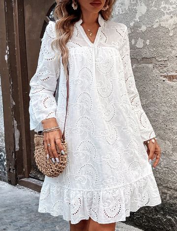 Rochie scurta SHEIN, alb