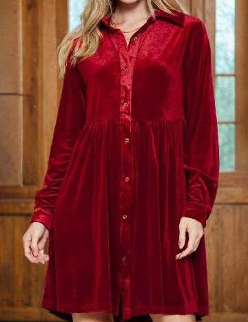 Rochie scurta SHEIN, rosu