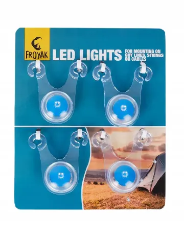 Set lumini led 4 bucati FROYAK, albastru