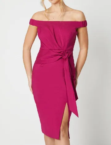 Rochie medie Coast, magenta
