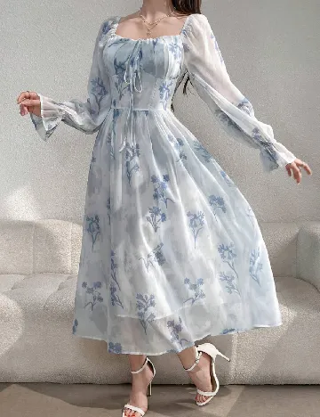 Rochie lunga SHEIN, alb