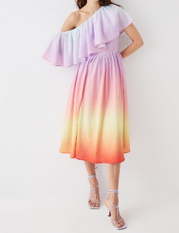 Rochie medie Coast, mix culori