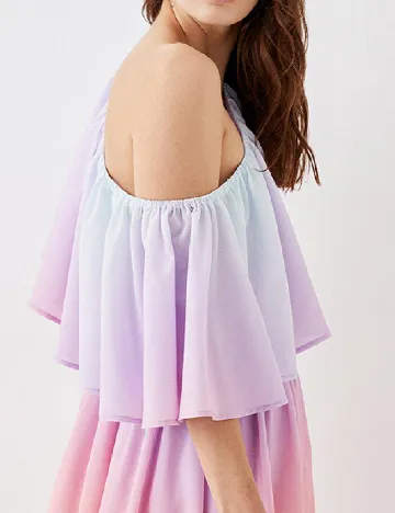 Rochie medie Coast, mix culori