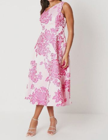 Rochie medie Coast, roz