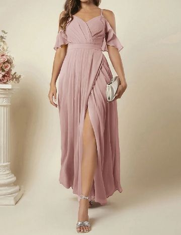 Rochie lunga SHEIN, roz