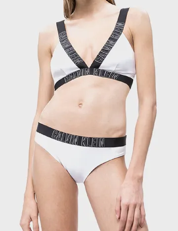 Chilot de baie Calvin Klein, alb