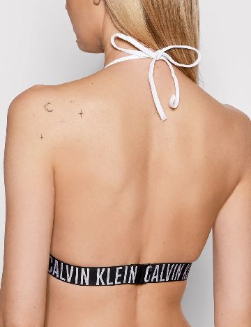 Sutien de baie Calvin Klein, alb