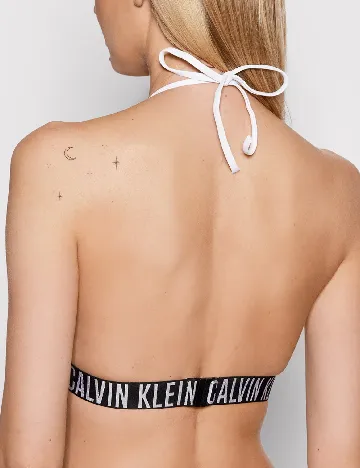 Sutien de baie Calvin Klein, alb