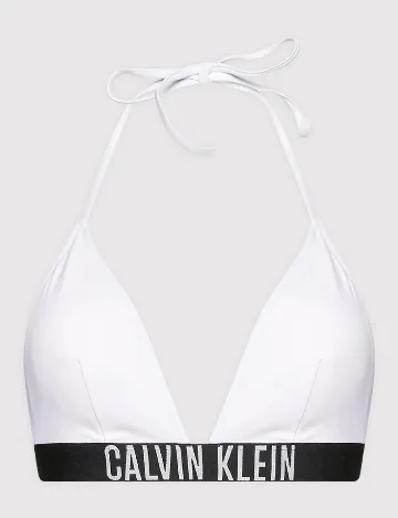 Sutien de baie Calvin Klein, alb