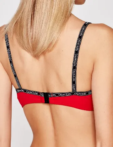Sutien de baie Calvin Klein, rosu