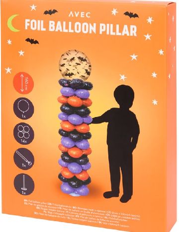 Set baloane AVEC, mix culori