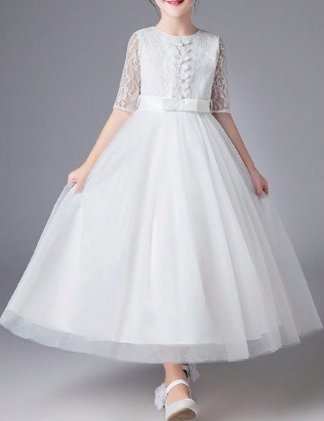 Rochie Shein Kids, alb