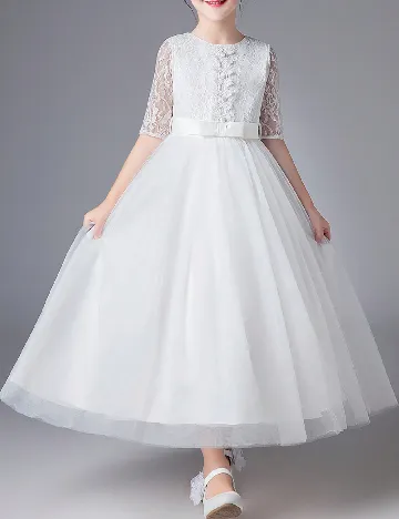 Rochie Shein Kids, alb