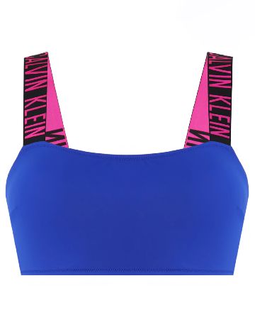 Sutien de baie Calvin Klein, albastru
