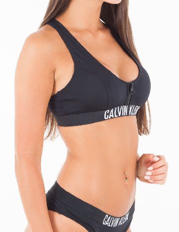 Sutien de baie Calvin Klein, negru