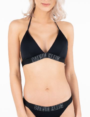 Sutien de baie Calvin Klein, negru