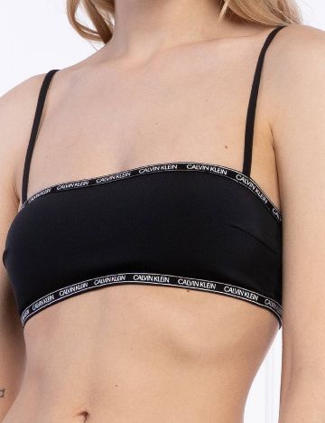 Sutien de baie Calvin Klein, negru