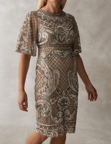 Rochie scurta Coast, maro