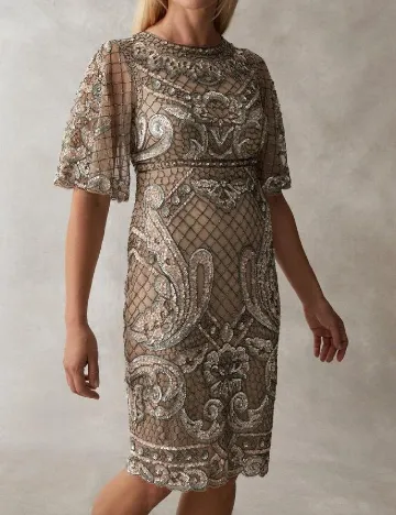 Rochie scurta Coast, maro
