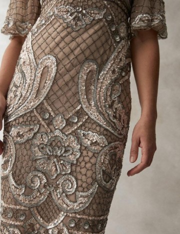 Rochie scurta Coast, maro