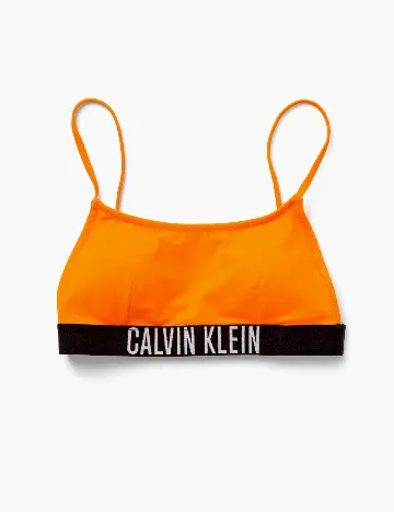 Sutien de baie Calvin Klein, portocaliu