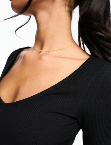 Rochie medie ASOS, negru
