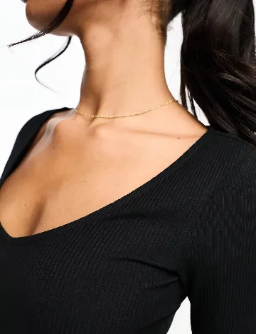 Rochie medie ASOS, negru