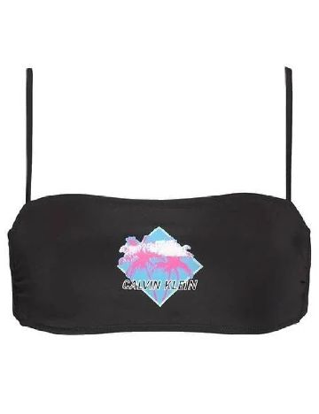 Sutien de baie Calvin Klein, negru
