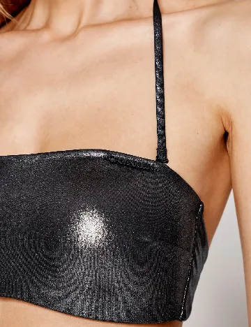 Sutien de baie Calvin Klein, gri inchis