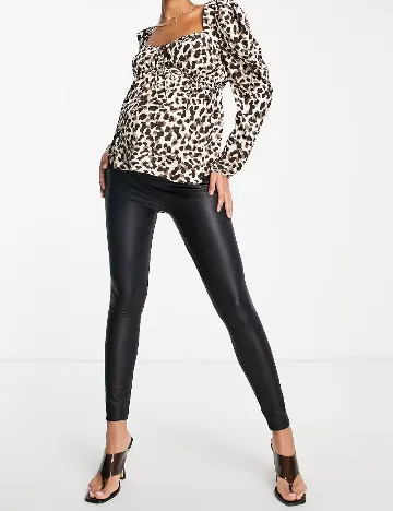 Colanti Asos Maternity, negru