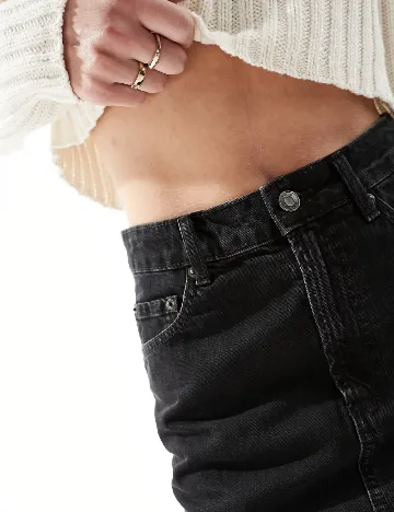 Fusta ASOS, negru