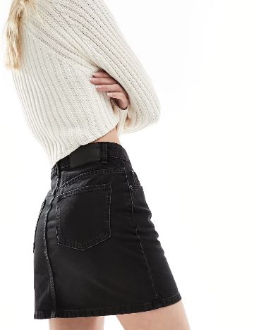 Fusta ASOS, negru