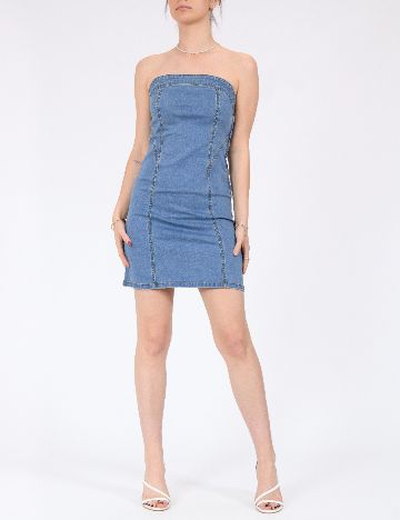 Rochie scurta Noisy May, albastru