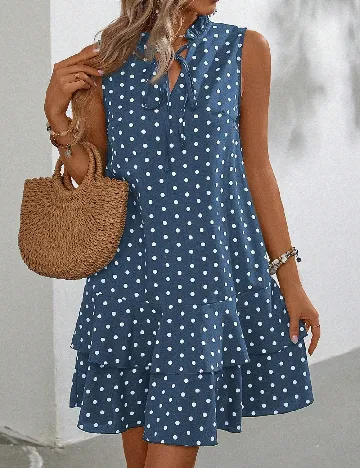 Rochie scurta SHEIN, albastru