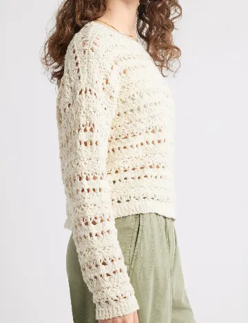 Bluza Top Shop, crem