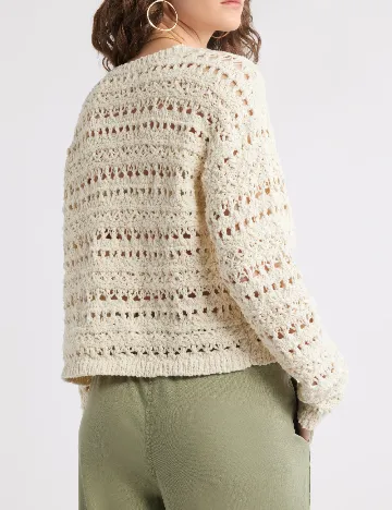 Bluza Top Shop, crem