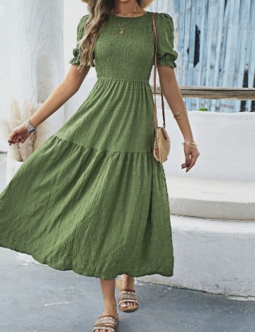 Rochie medie SHEIN, verde