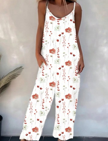 Salopeta SHEIN, floral print