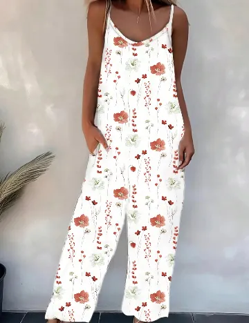 Salopeta SHEIN, floral print