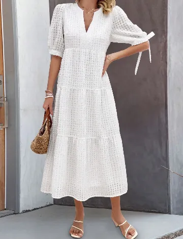 Rochie lunga SHEIN, alb