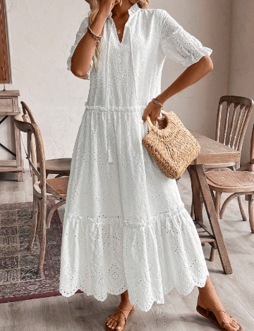 Rochie lunga SHEIN, alb