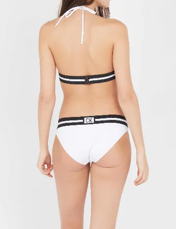 Sutien de baie Calvin Klein, alb
