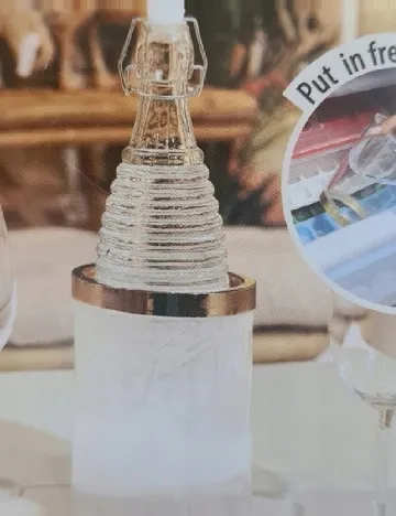 Racitor de vin OutletMag, transparent
