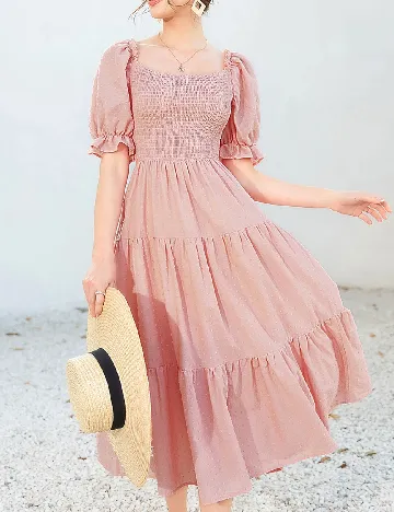 Rochie medie SHEIN, roz Roz