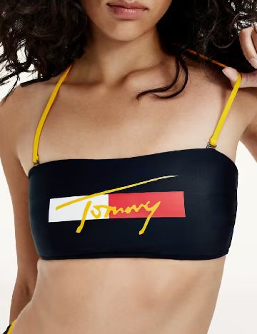 Sutien de baie Tommy Hilfiger, bleumarin