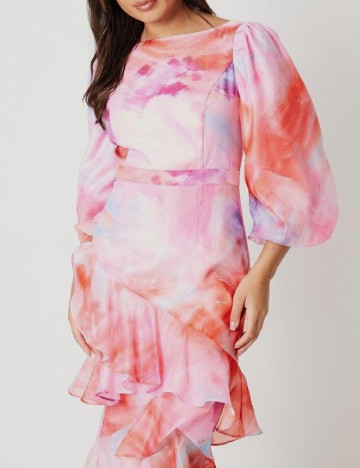 Rochie medie Coast, roz