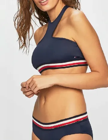 Bustiera de baie Tommy Hilfiger, bleumarin