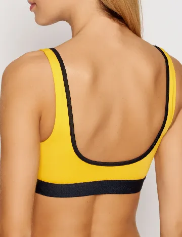Bustiera de baie Tommy Hilfiger, galben